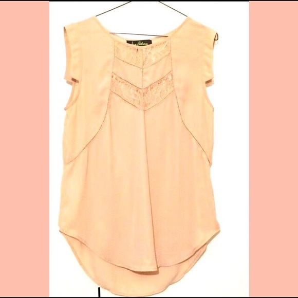 Sam Edelman Tops - Sam Edelman | Nude Beige Blouse Medium